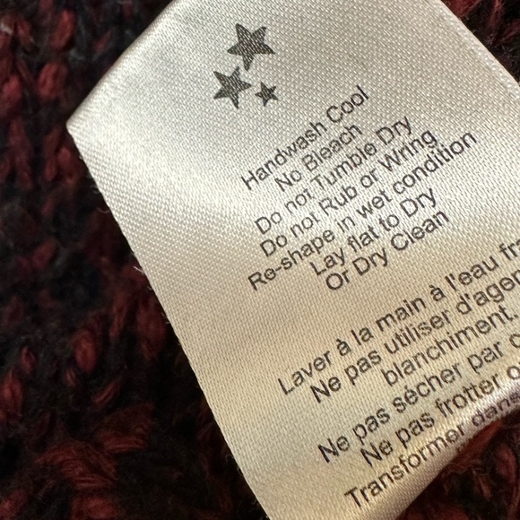 Talula Long Sleeve Cropped Sweater Size Small - Picture 5 of 5